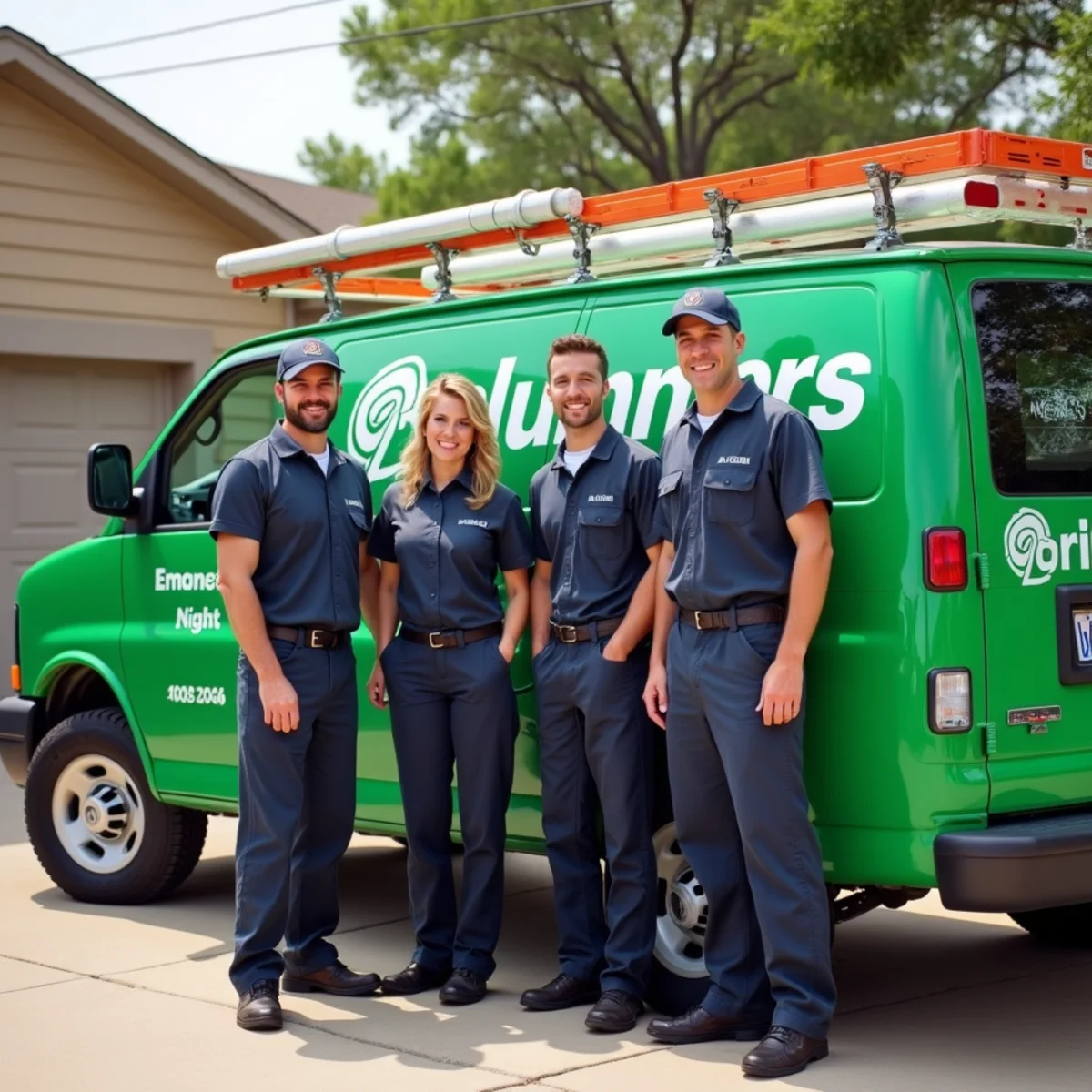 Colleyville Pro Plumbing & Drain team and service van in Colleyville, TX