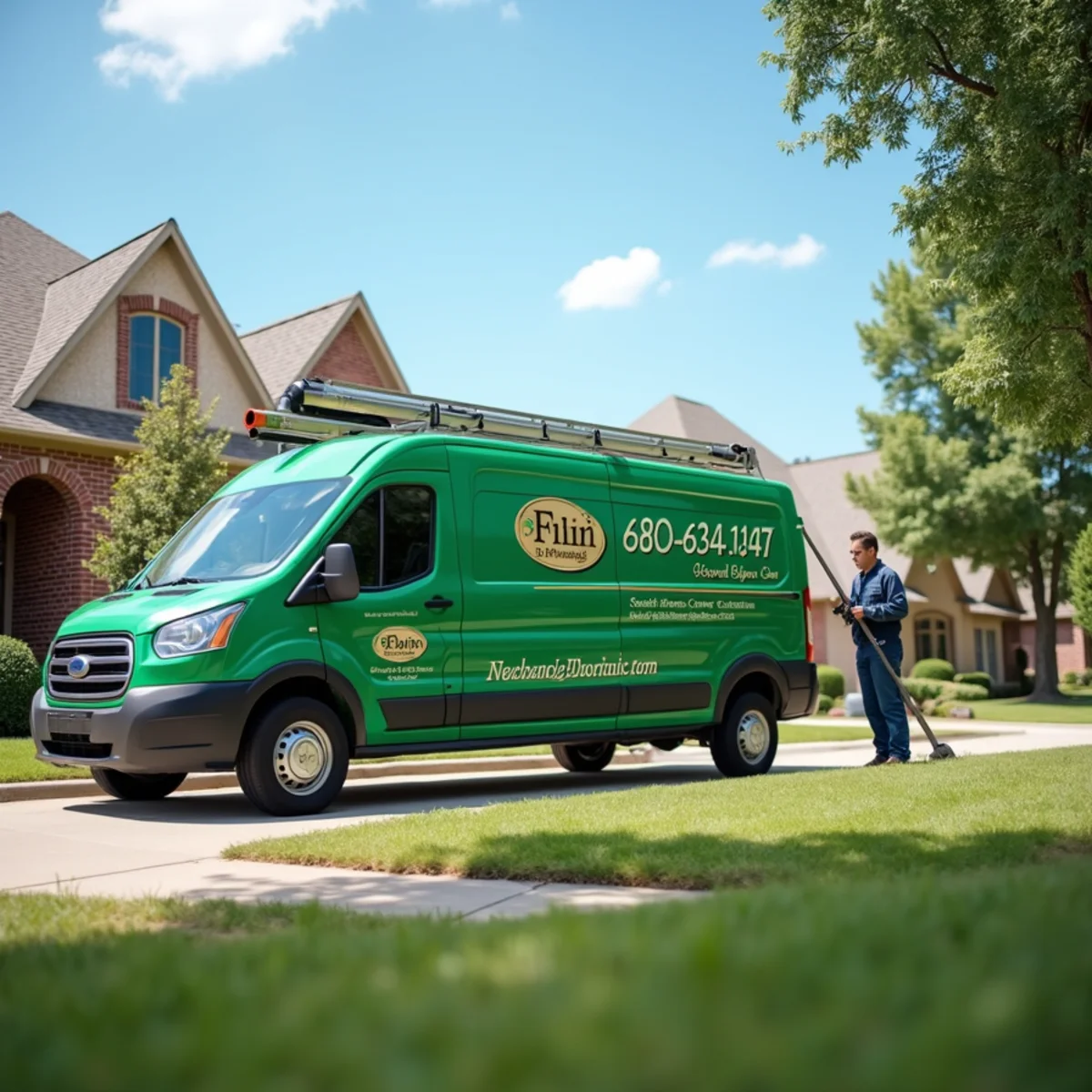 Residential streets and homes in Anna, TX served by our plumbers