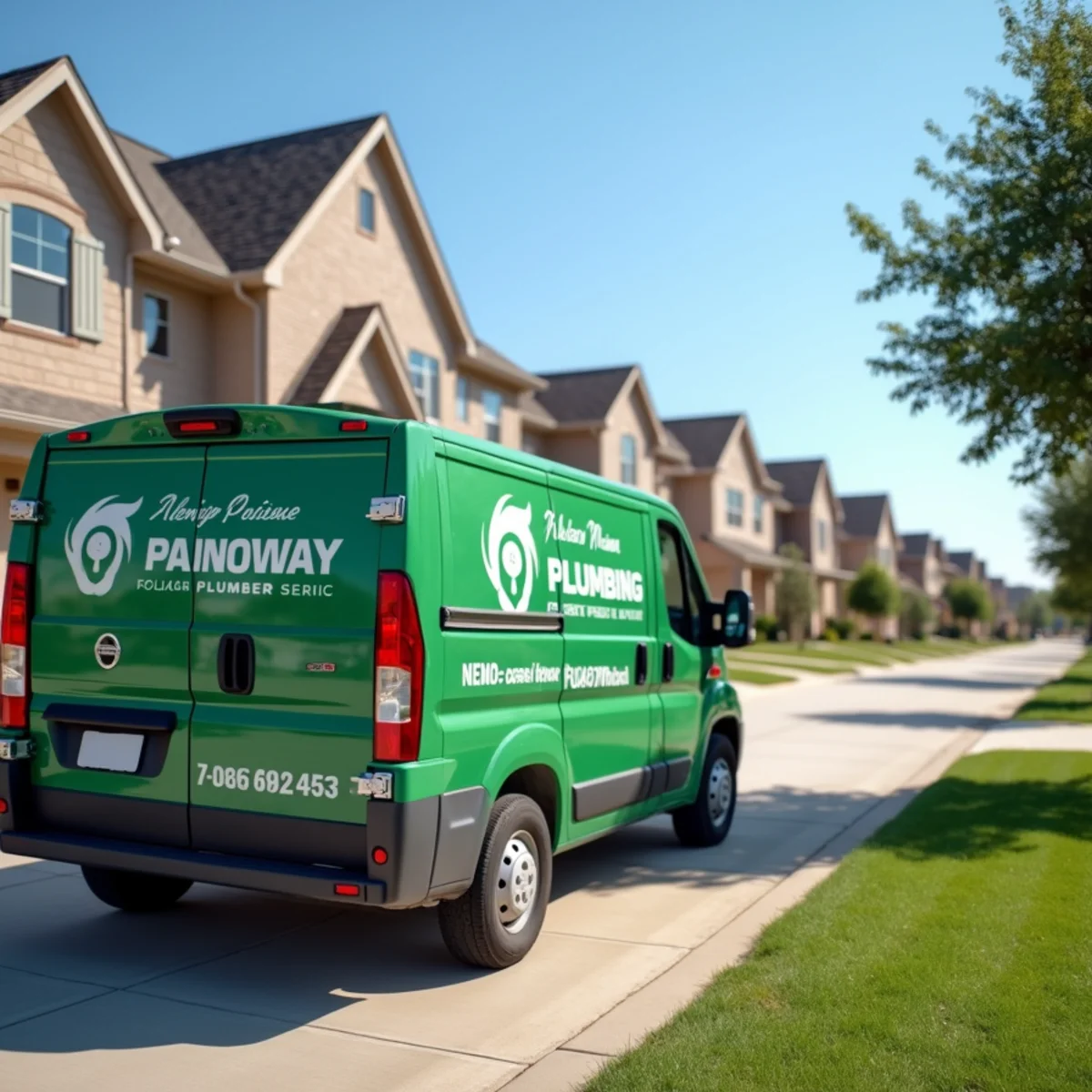 Residential streets and homes in Flower Mound, TX served by our plumbers