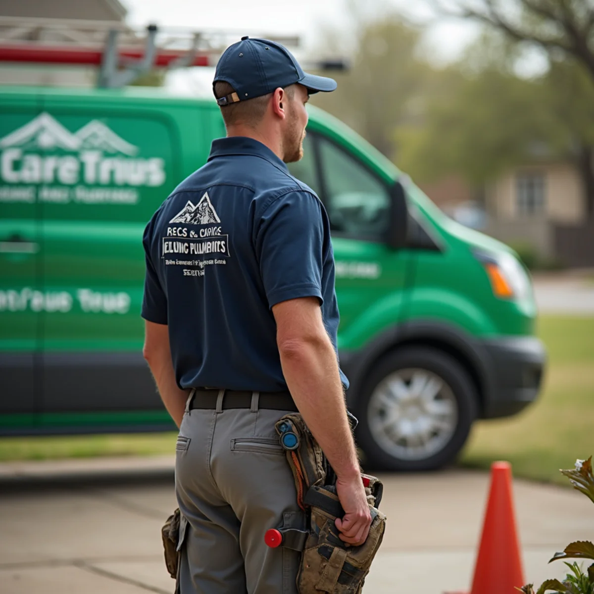 Slab leak detection under the foundation of a Colleyville, North Texas home