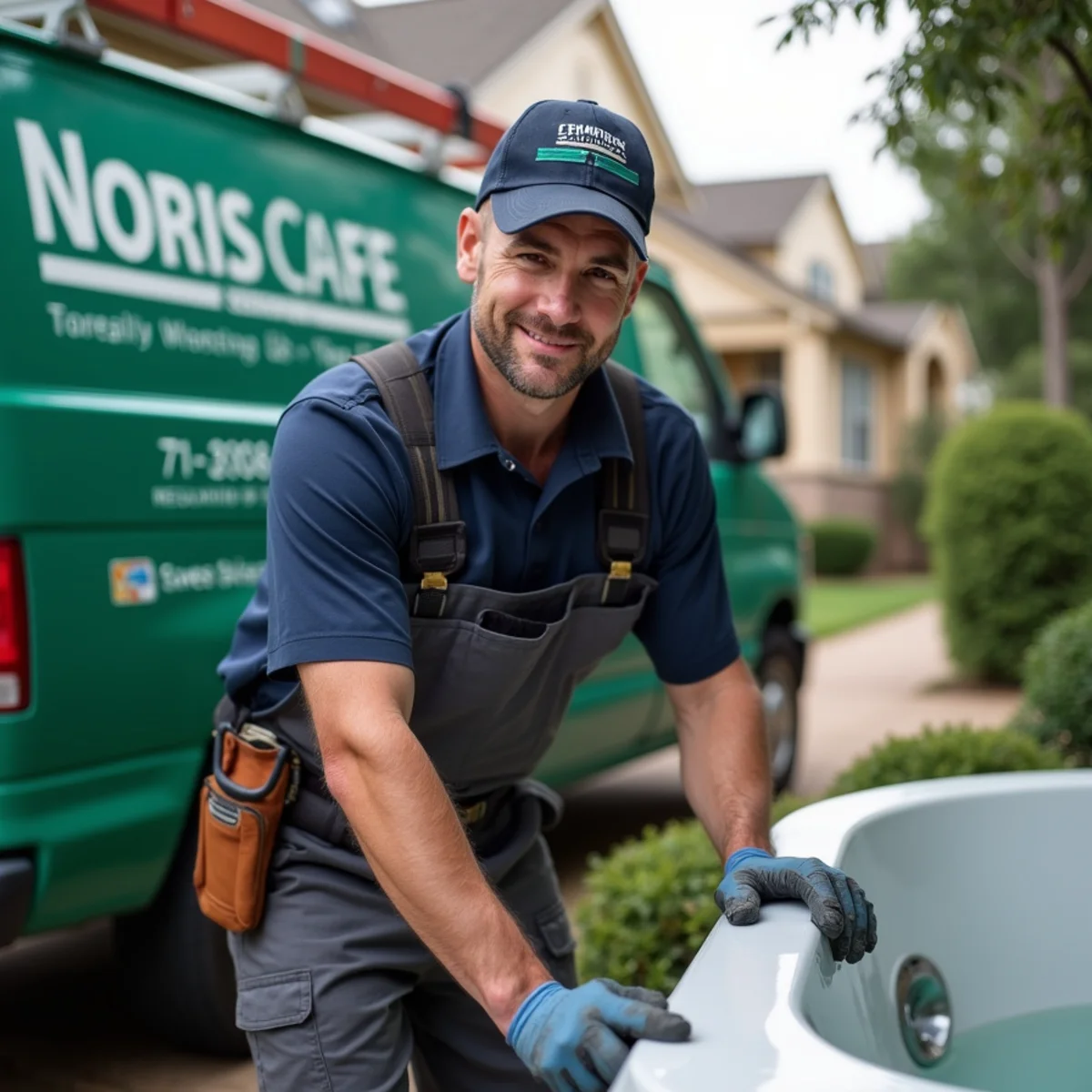 Sewage backing up into a bathtub drain in a Colleyville, North Texas home