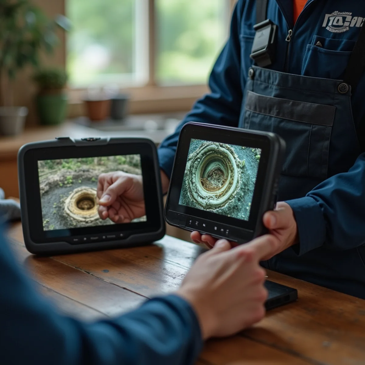 Licensed plumber performing sewer line repair & replacement in a Colleyville, TX home