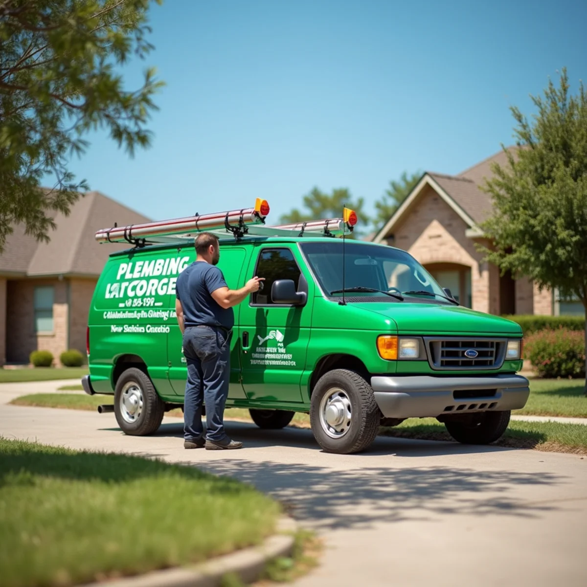 Residential streets and homes in Shady Shores, TX served by our plumbers