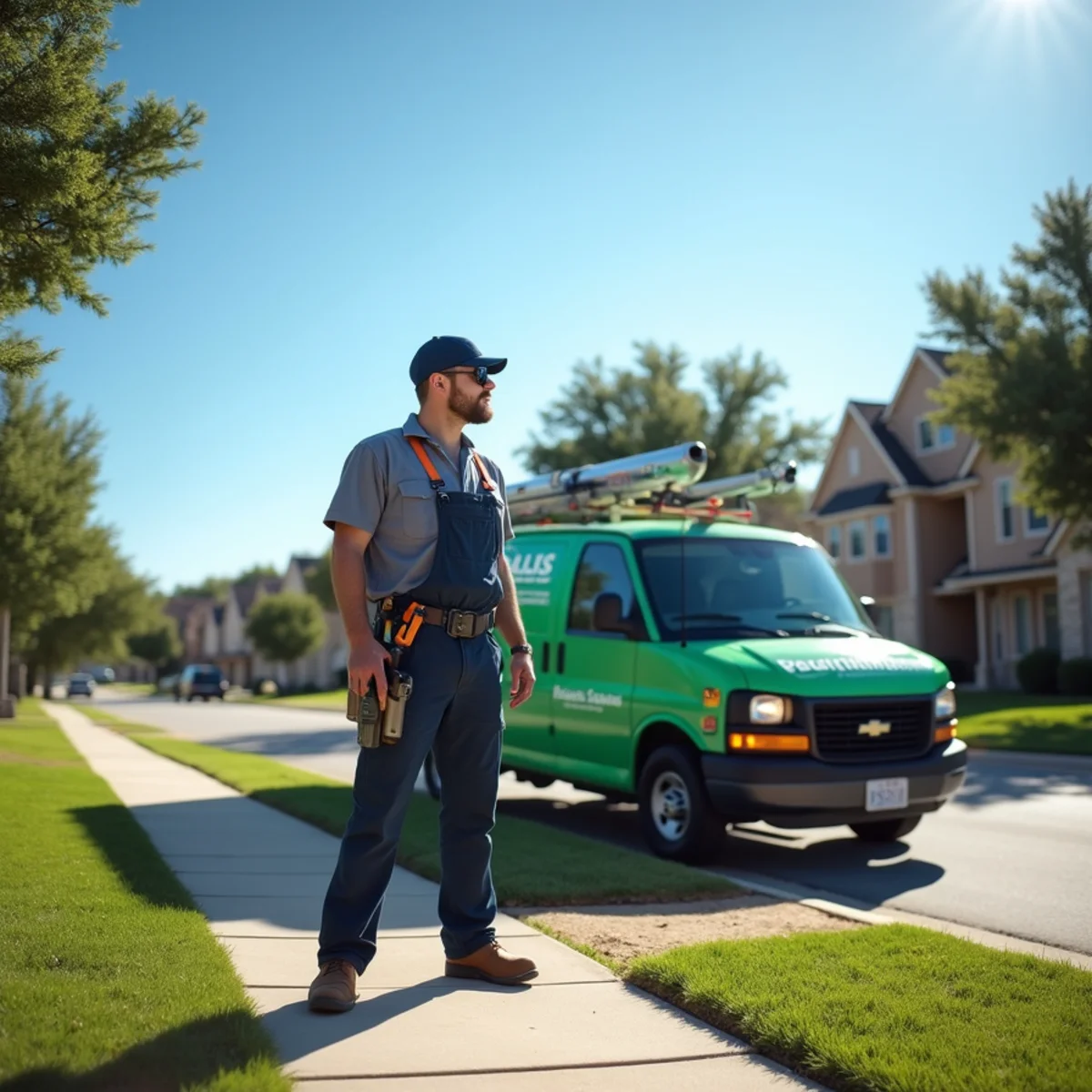 Residential streets and homes in Springtown, TX served by our plumbers