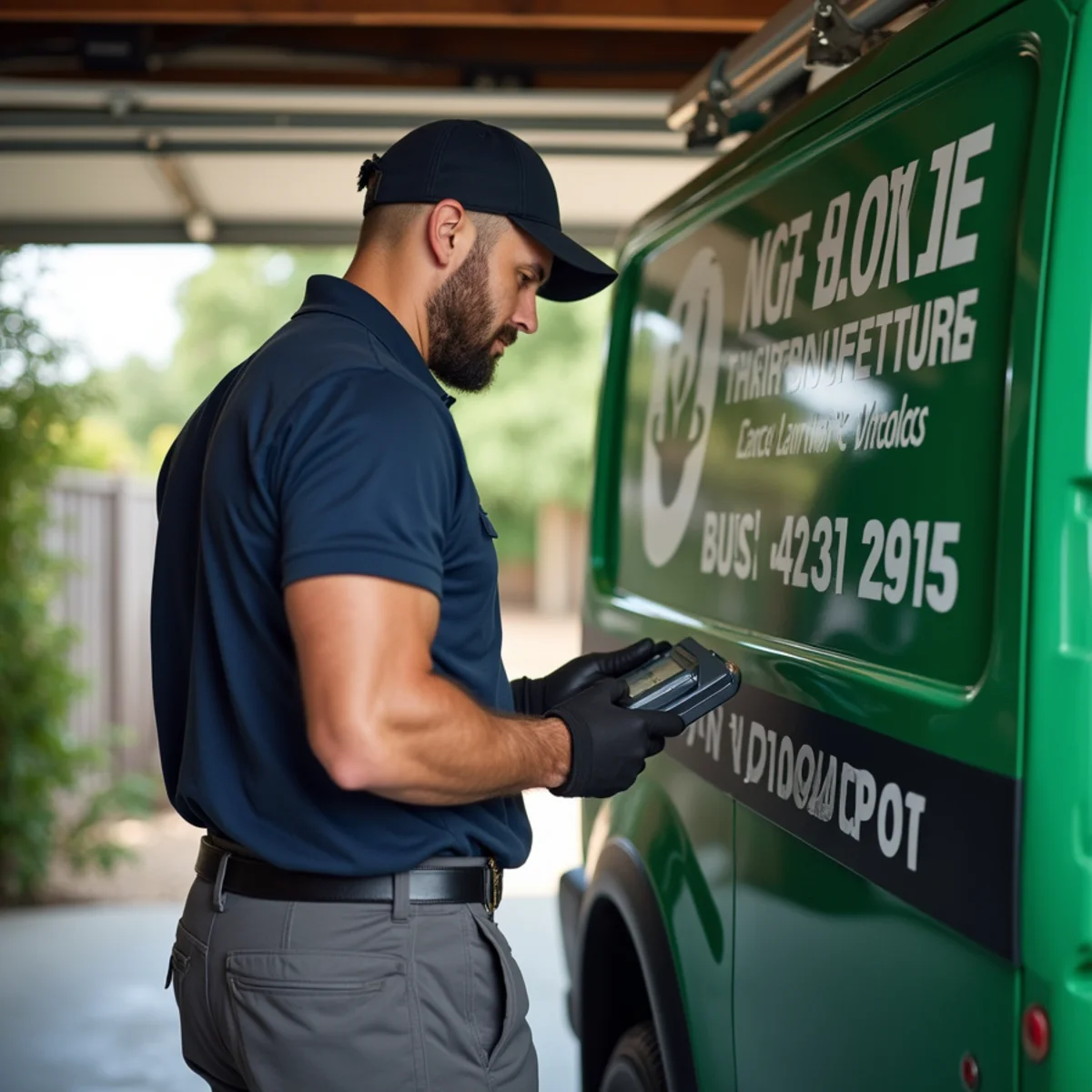 Whole-house water softener and filtration system installed in a Colleyville, TX garage