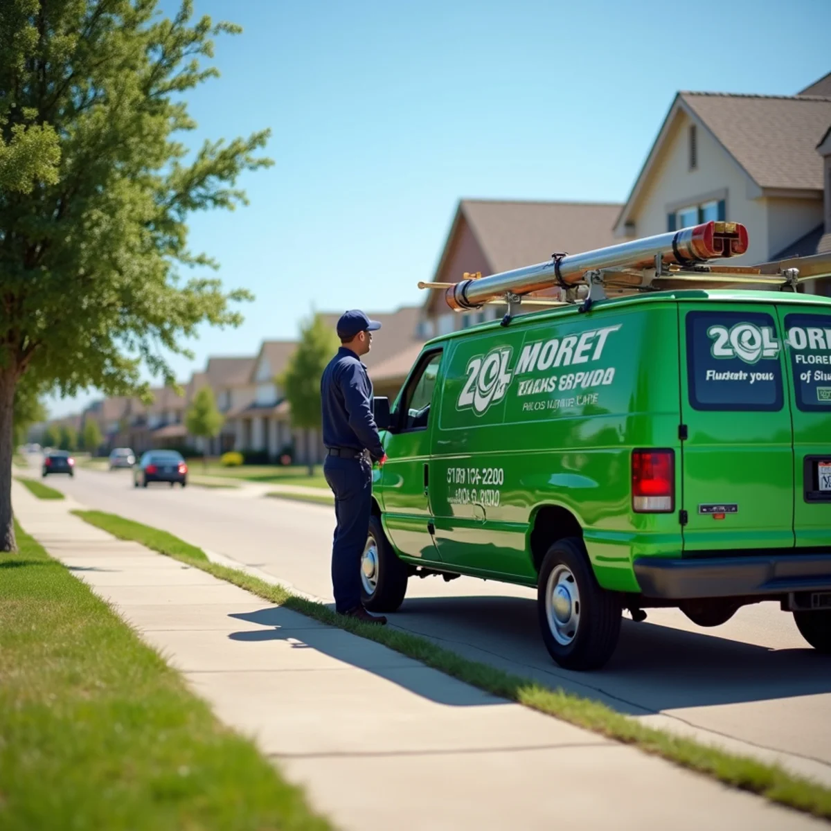 Residential streets and homes in White Settlement, TX served by our plumbers